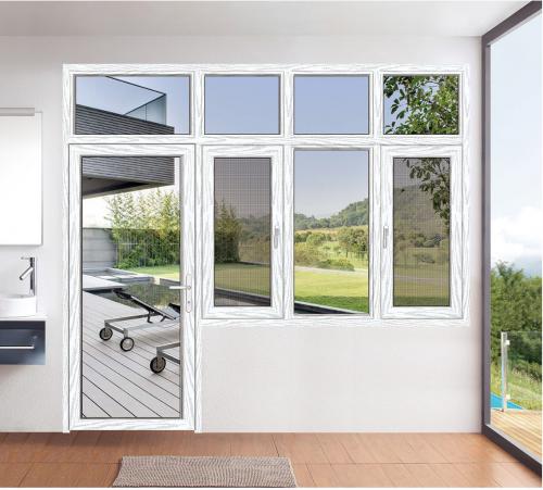 120斷橋平框窗紗一體-GT19001